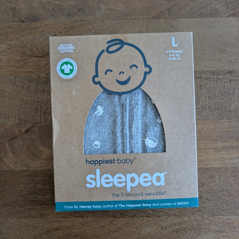 Happiest baby 5 second swaddle sack Large
